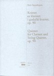 Quintet for clarinet and string quartet, Op. 90