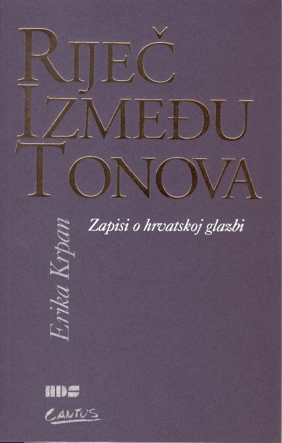 Erika Krpan: Riječ između tonova