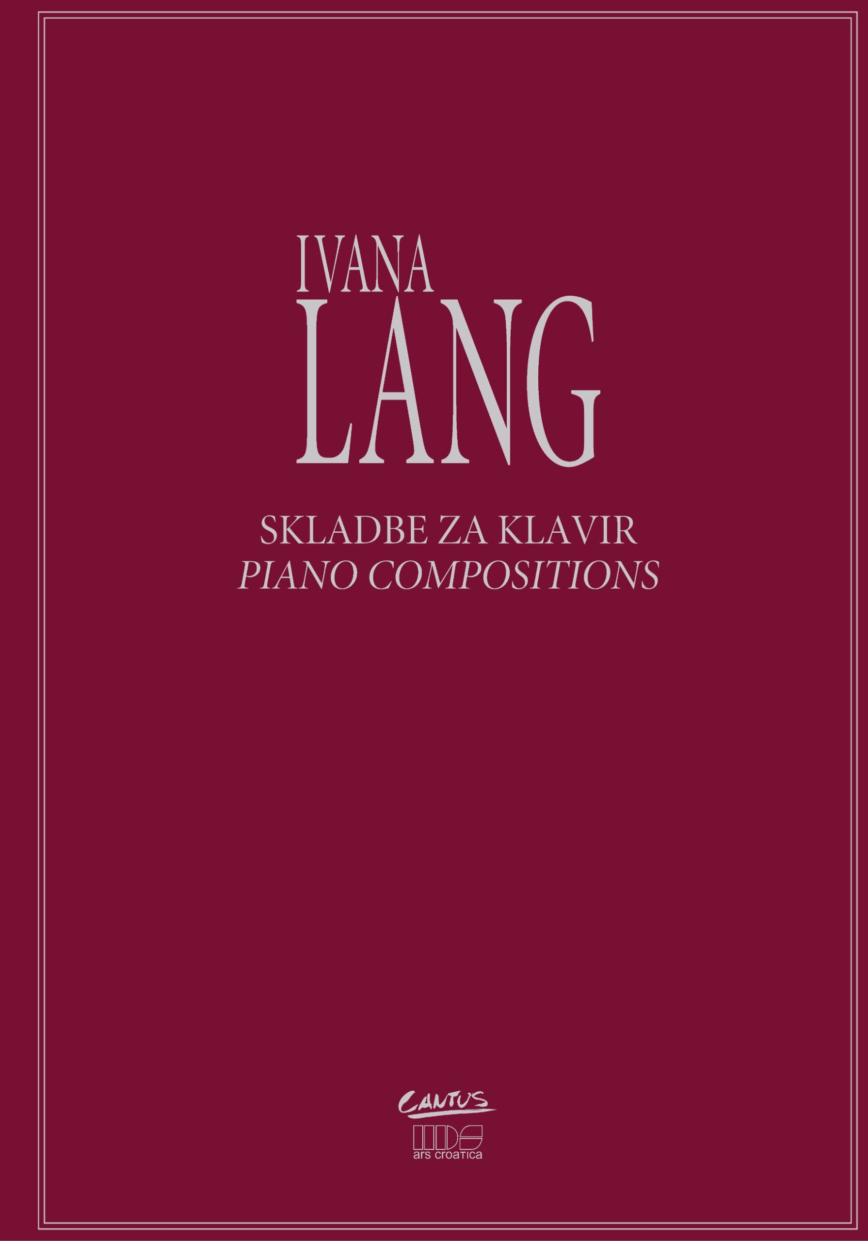 Ivana Lang: Skladbe za klavir